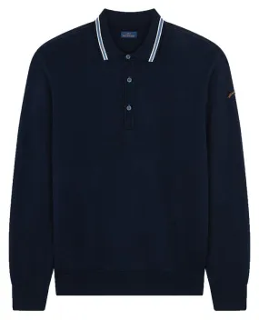 Pull à col boutons