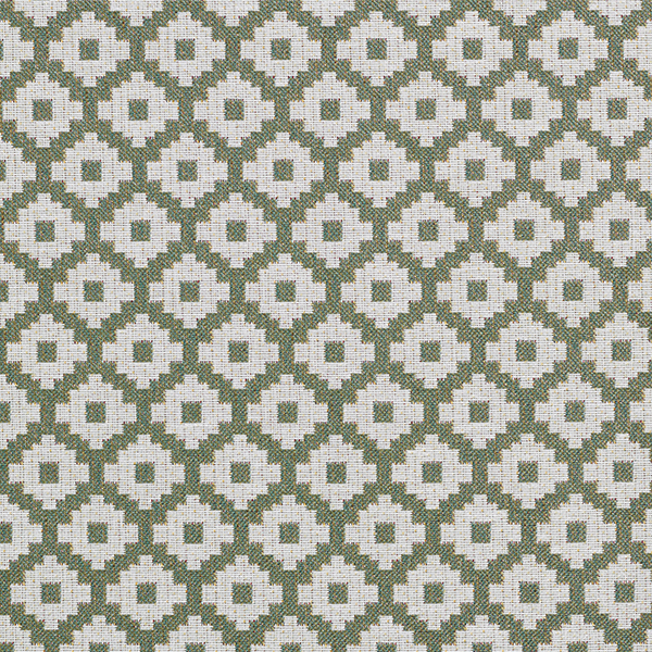 Tissu d'extérieur jacquard Losanges – olive